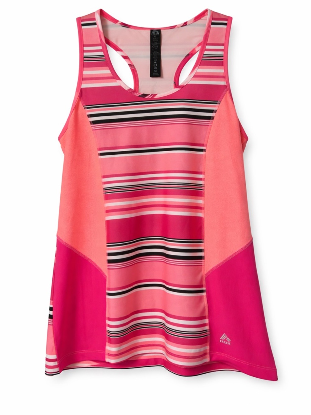RBX NWT Pink Striped Racerback Athletic Tank- XL